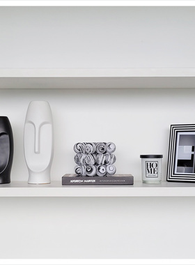 书柜样板间装饰品陶瓷现代