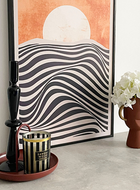 简约现代样板间玄关家居摆件饰品