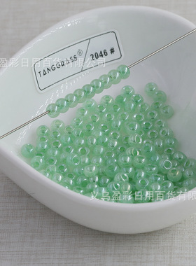 混款4mm超优奶油仿玉玻璃米珠 手工diy串珠散珠手链项链饰品配件