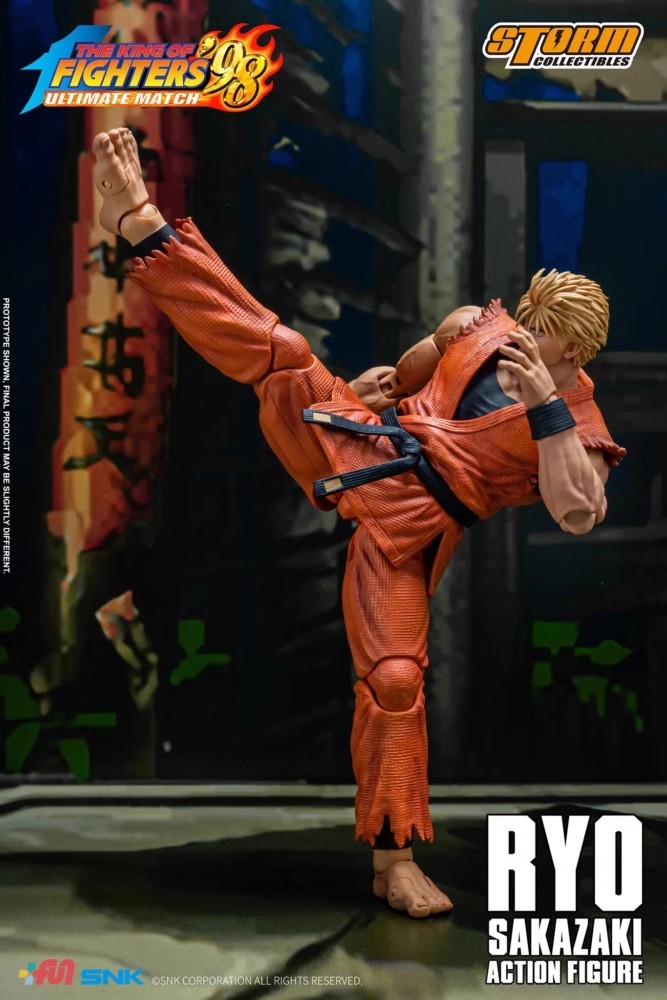 [预售]Storm Toys 1/12 KOF 拳皇98 Ryo Sakazaki 坂崎良6050 - 图2