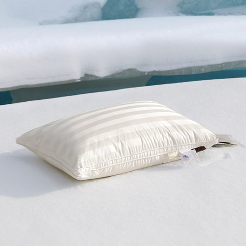 五星级酒店同款羽绒枕头95白鹅绒护颈椎成人男助睡眠专用软枕芯 - 图0