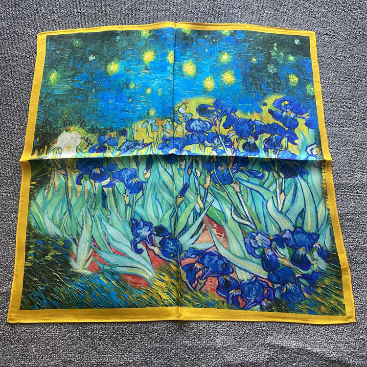 微瑕特卖材质保真100%桑蚕丝真丝丝巾53*53cm小方巾 拍5条可包邮,淘宝优惠券,粉丝福利购,淘宝优惠卷