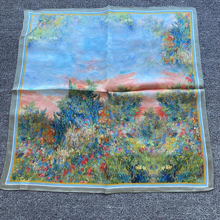 微瑕特卖材质保真100%桑蚕丝真丝丝巾53*53cm小方巾 拍5条可包邮,淘宝优惠券,粉丝福利购,淘宝优惠卷