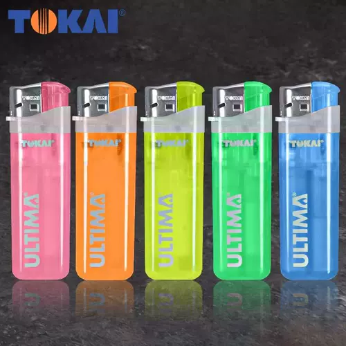 Японская электронная многоцветная зажигалка, подарок на день рождения