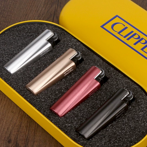 Подарочная коробка, металлическая взрывобезопасная креативная зажигалка, подарок на день рождения