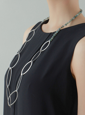 朗睦女项链长项链原创设计百搭