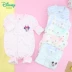 Disney babyiesies cotton mùa xuân và mùa hè bé trai ra romper haber sơ sinh 0-6 tháng - Áo liền quần thoi trang tre em cao cap Áo liền quần