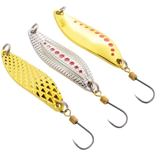 路亚饵假鱼饵仿生饵单钩亮片5-25克水蛭远投淡水海水翘嘴鲶鱼鲈鱼 - 图3