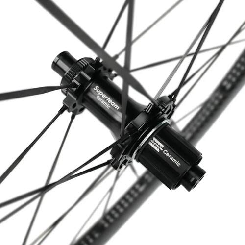 SUPERTEAM速博特新款EVO水滴纹原生真空超轻车圈抗扭转碳辐条轮组 - 图3