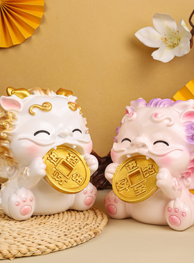 招财貔貅大号树脂存钱罐