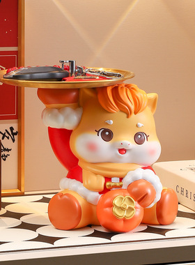 创意可爱生肖马礼品摆件