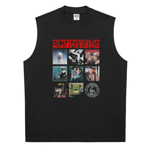 热石俱乐部HotStone摇滚T恤金属Scorpions 蝎子乐队专辑合集海报 - 图2