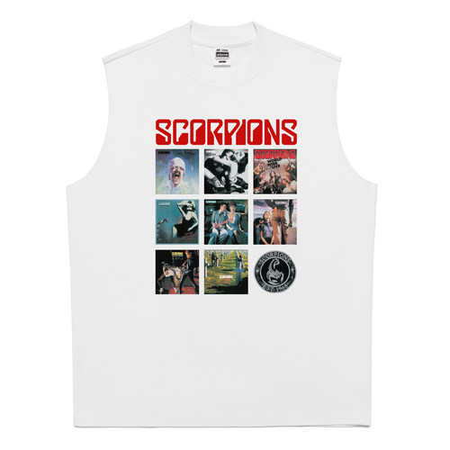 热石俱乐部HotStone摇滚T恤金属Scorpions 蝎子乐队专辑合集海报 - 图1