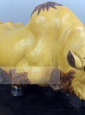 客厅招财生肖摆件财势如牛