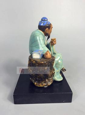 客厅茶馆茶宠摆件陆羽品茶