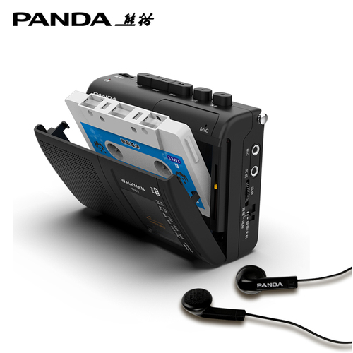 PANDA熊猫6501磁带随身听录放音机FM收音机两波段便携式播放机