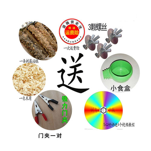 鹦鹉繁殖箱竖式牡丹包邮抗咬鸟窝耐啃巢箱虎皮实木繁殖箱孵化箱 - 图3