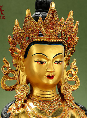 铜中式客厅全鎏金摆件