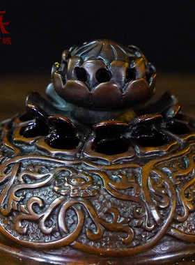 仿古做旧沉香檀香熏香炉