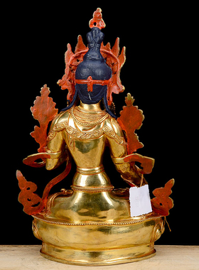 白度母尼泊尔铜手工雕花