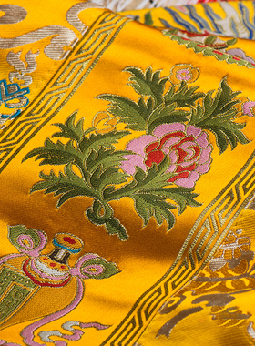 饰挂幡手工刺绣八吉祥对联