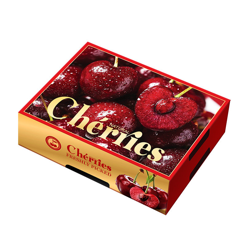 水果包装高档车厘子礼盒包装盒樱桃手提纸箱套盒3斤5斤空盒子定制,淘宝优惠券,粉丝福利购,淘宝优惠卷