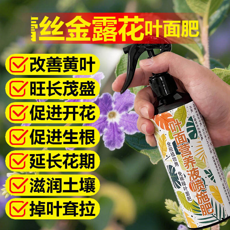 蕾丝金露花专用肥料盆栽复合营养液叶面肥氮磷钾花肥土水溶化肥料,淘宝优惠券,粉丝福利购,淘宝优惠卷