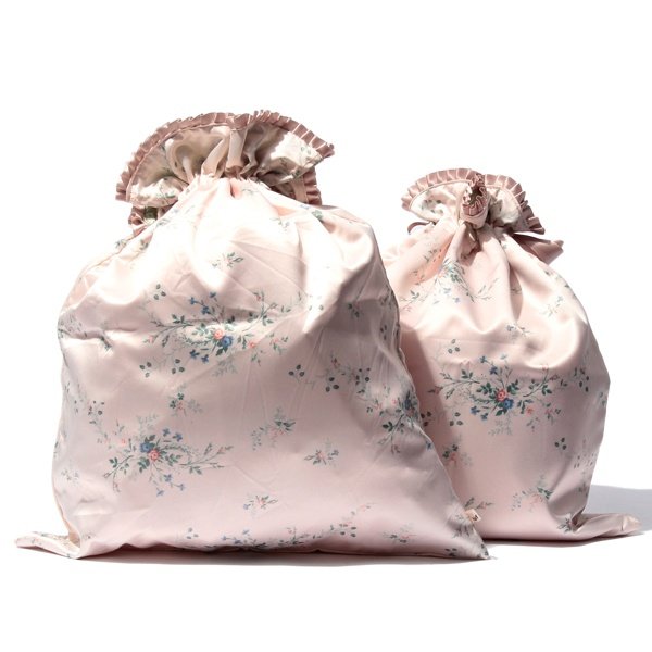 甜美碎花 流苏花边装饰收纳袋  衣服 收纳袋 出差旅行收纳,淘宝优惠券,粉丝福利购,淘宝优惠卷