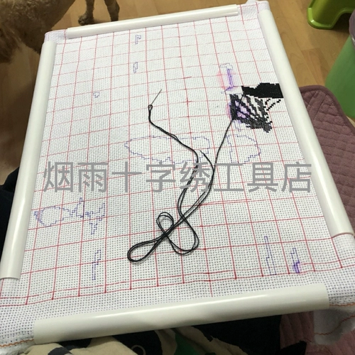 Инструменты с высоким качеством вышивки с перекрестной вышивкой прямоугольные зажимные вышива