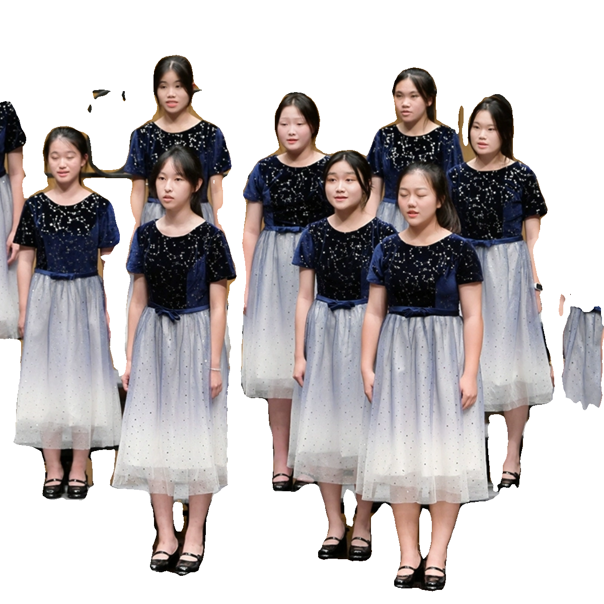 初高中生合唱服装演出服男女童礼服中小学生表演朗诵纱裙大合唱团,淘宝优惠券,粉丝福利购,淘宝优惠卷