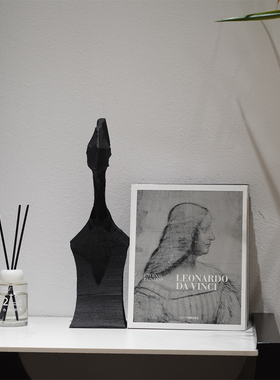 达·芬奇LEONAR DODAVINCI艺术画册装饰样板间摆件陈列道