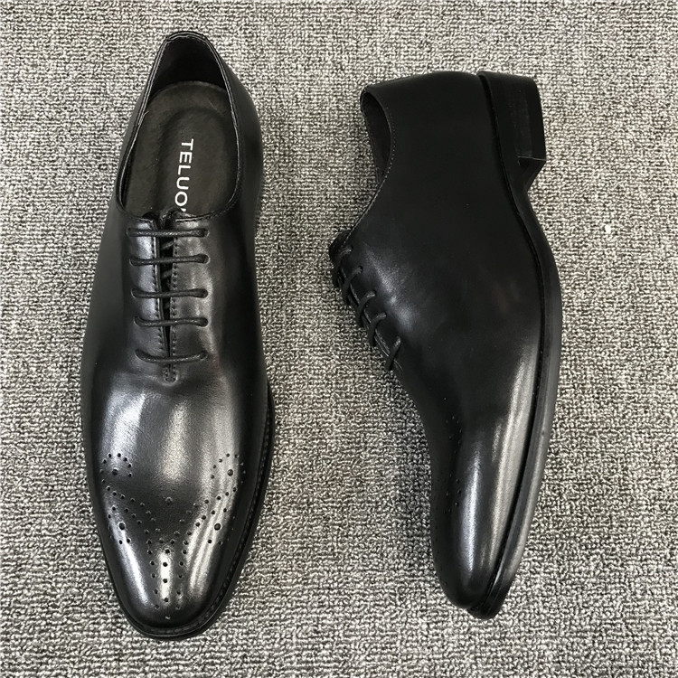 撤柜品牌高档鞋真皮整张牛皮雕花英伦正装商务男皮鞋牛津鞋Oxford,淘宝优惠券,粉丝福利购,淘宝优惠卷