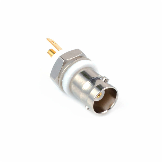 全铜带绝缘BNC-50KY母座50欧BNC同轴连接器BNC面板连接器Q9插座