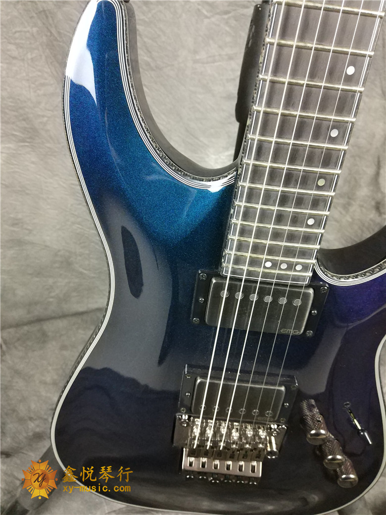 鑫悦琴行 Schecter Hellraiser Hybrid C-1 变色龙 - 图0