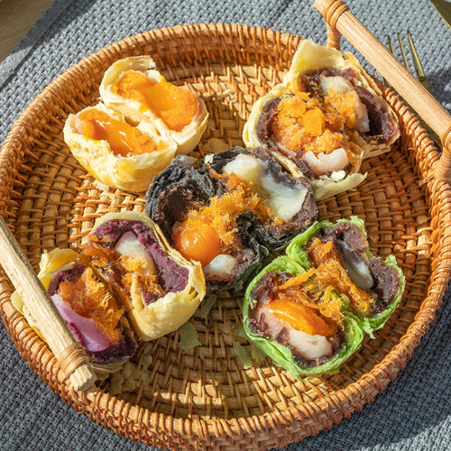 台州馅中馅蛋黄酥中秋月饼礼盒送礼豆沙酥皮流心奶黄月饼雪媚娘饼 - 图0