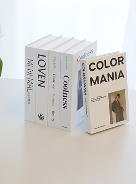 假书仿真书包邮装饰摆件ins