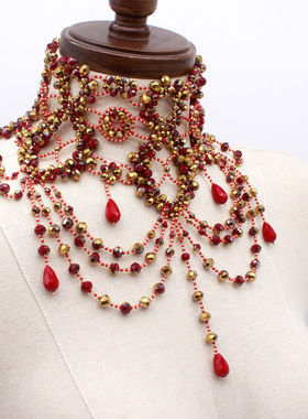 水晶礼服配饰婚纱项链