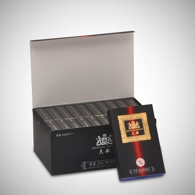 Big ship cigarette holder genuine discarded triple magnet