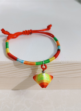 端午节五彩绳粽子红绳手链