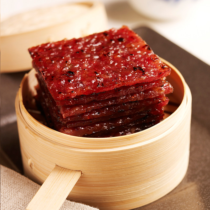 美珍香松软烧烤猪肉锁鲜装250g 即食肉干网红零食小吃盒装短保,淘宝优惠券,粉丝福利购,淘宝优惠卷