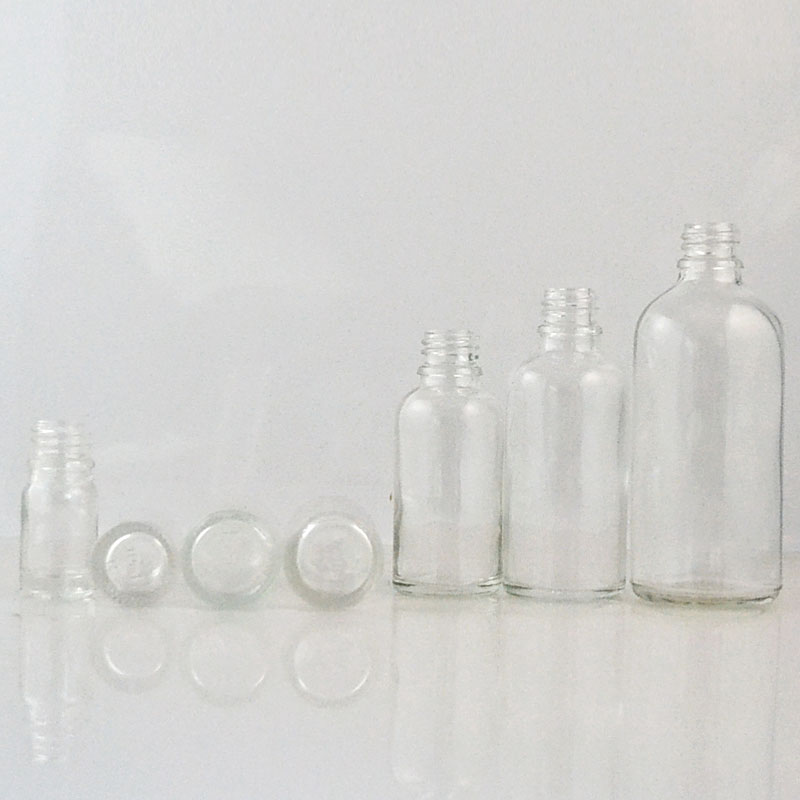 100ml50ml30ml201510ml5ml透明玻璃精油滴管瓶分装瓶DIY瓶调配瓶-图1