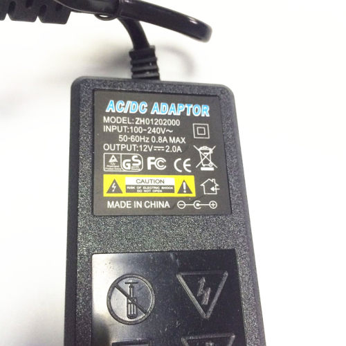稳定型监控摄像头电源适配器12V2A室内电源摄像机电源DC55*21双线 - 图2