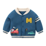 Детский бейсбольный комбинезон, осенняя детская форма для девочек для мальчиков для раннего возраста, весенняя куртка