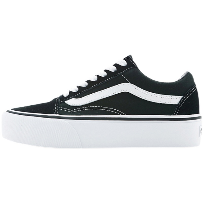 VANS女鞋厚底增高OLD SKOOL Platform松糕鞋经典板鞋 VN0A3B3UY28