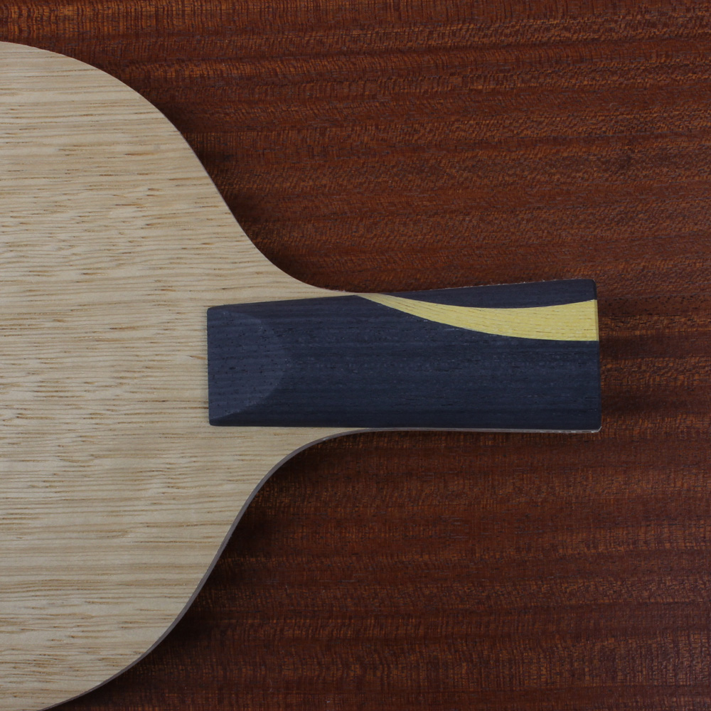 BIGMAN 一面龙五一面vis异置底板  乒乓球拍 五木二碳结构 - 图0