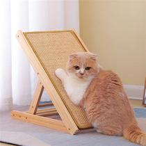 Sword Hemp Cushion Cat Grip plate L type vertical drop-of-chip special large claw corrugated paper to protect sofa kitty toy supplies