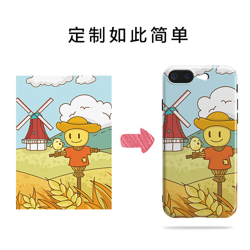 私人IMD手机壳定制个性适用于苹果16型号情侣照片光面磨砂软壳 - 图1