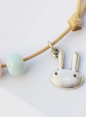 2026时尚日韩配件女士手链嘻哈饰品陶瓷学生闺蜜礼物小清新义乌货