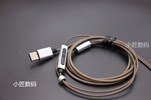 DIY耳机type-c插头耳机维修耳机麦克风线材ACL5686芯片 铜耳机线 - 图2