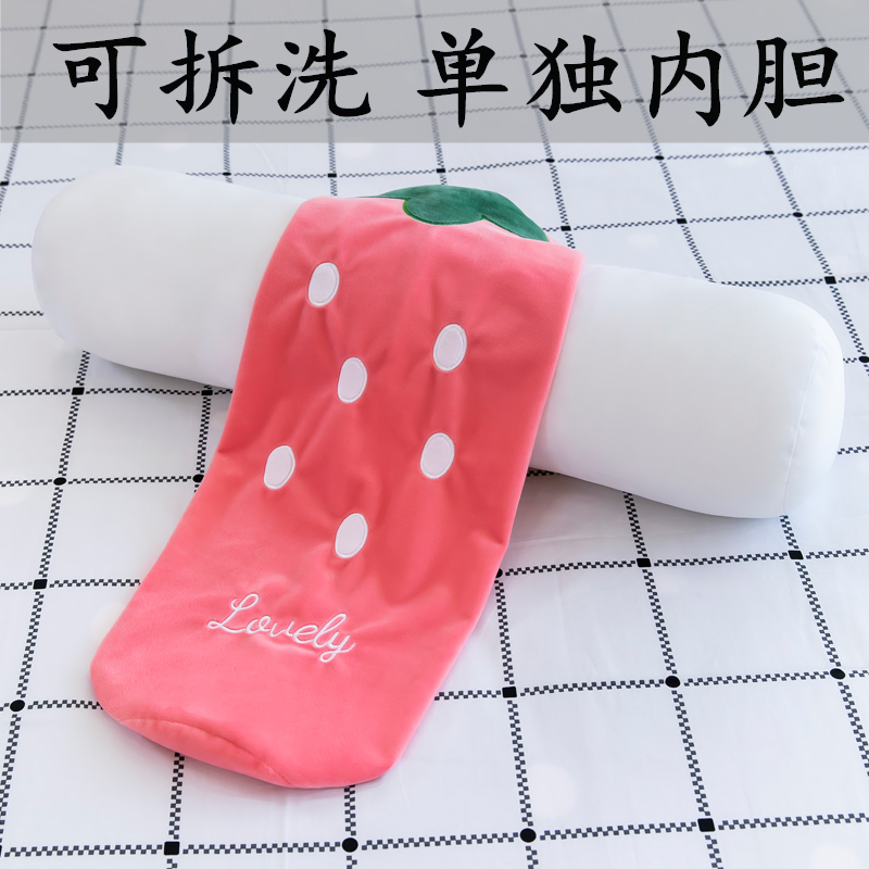 长条侧睡夹腿抱枕女生睡觉圆柱枕头男生款床缝填充神器可拆洗床上 - 图1